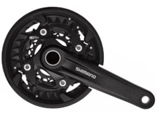 Crankstel MTB 3 x 10 speed Shimano FC-MT500 met 175mm crankarm/40-30-22T - zwart