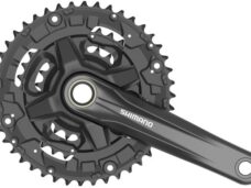 Crankstel 3 x 9 speed Shimano FC-MT210-3 met 175mm crankarm 40-30-22T - zwart