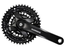 Crankstel 6/7/8 speed Shimano Tourney FC-TY501 met 175mm crankarm 42 x 34 x 24T - zwart