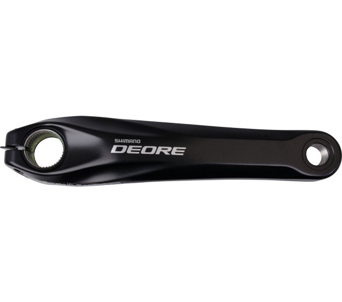 Crankarm links Shimano FC-M610 175 mm - zwart