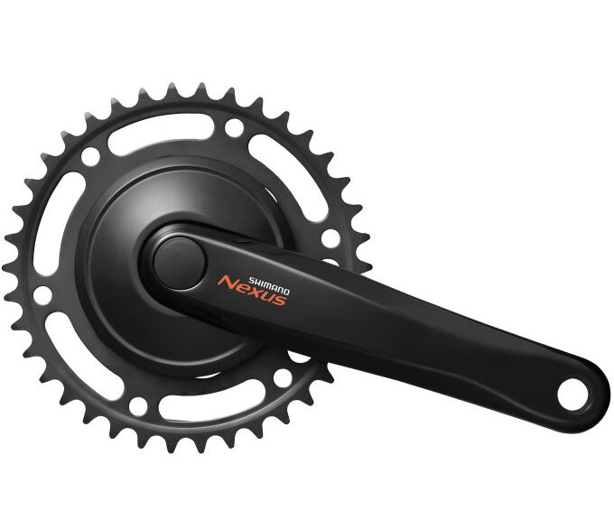Crankstel 33T Shimano Nexus FC-C6000 met 170mm crankarm - zwart