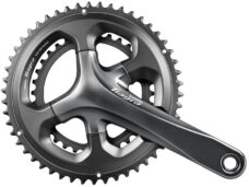 Crankstel 2 x 10 speed Shimano Tiagra FC-4700 - 172,5/52-36T met holle as - zwart
