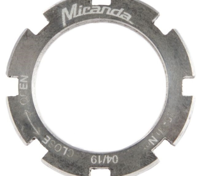 Kettingbeschermer sluitring Miranda Bosch 4 - 5mm offset M30 - zilver