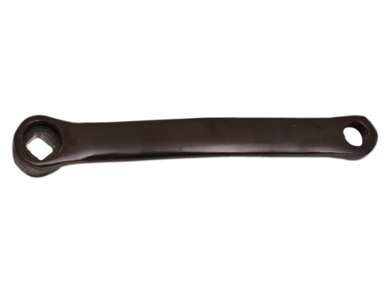 Crankarm links Vinty 170mm spieloos - zwart gecoat