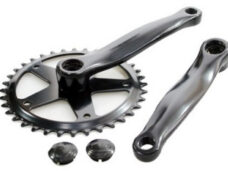 Crankstel 36T Vinty ST 1/8" - 152 mm crankarm - zwart