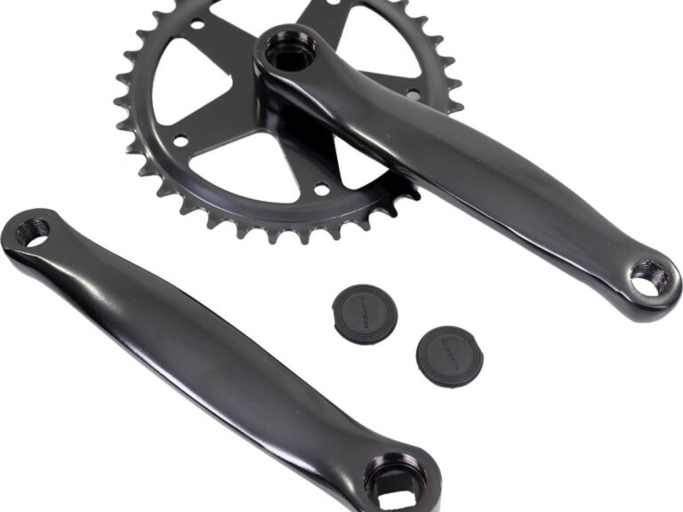 Crankstel 36T Vinty ST 1/8" met 170 mm crankarm - zwart