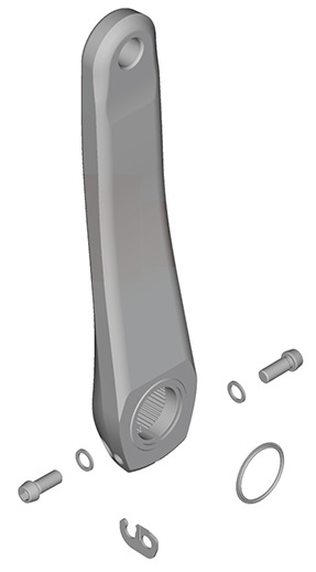 Crankarm links Shimano GRX FC-RX810 - 175 mm