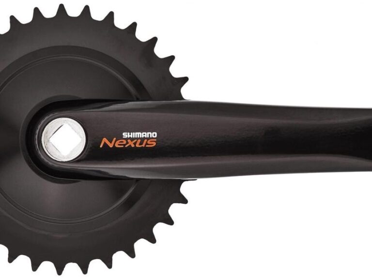 Crankstel 33T Shimano Nexus C6000 met 170mm crankarm - zilver