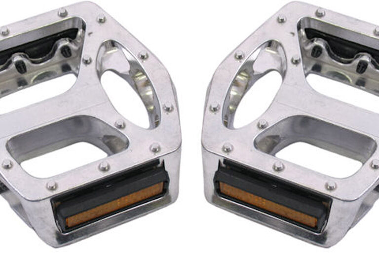 Pedaalset BMX/Freestyle aluminium - zilver