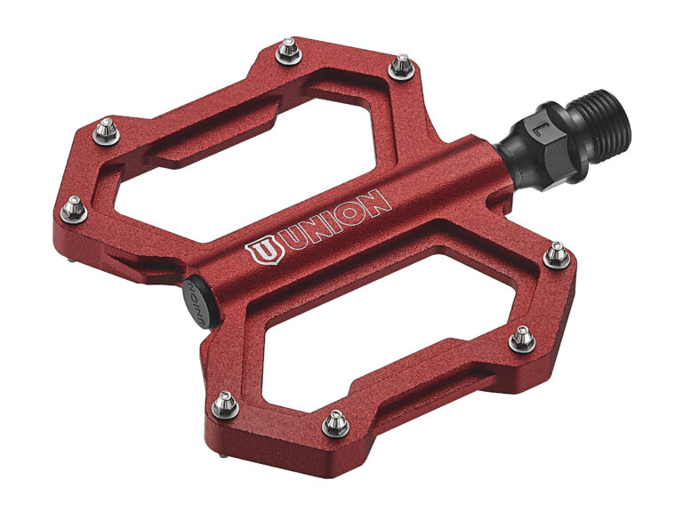 Pedaalset BMX Marwi SP-1210 aluminium met extra dunne draad - rood (verpakt in een doosje)