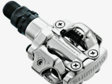 Pedaalset Shimano SPD M520 met plaatjes SM-SH51 - zilver