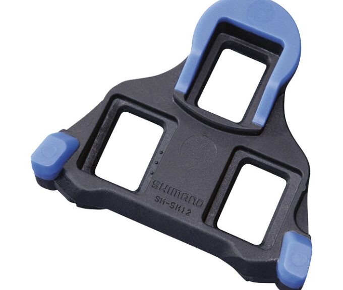 Schoenplaatjes Shimano SM-SH12 Spd-SL blauw (achter speling)