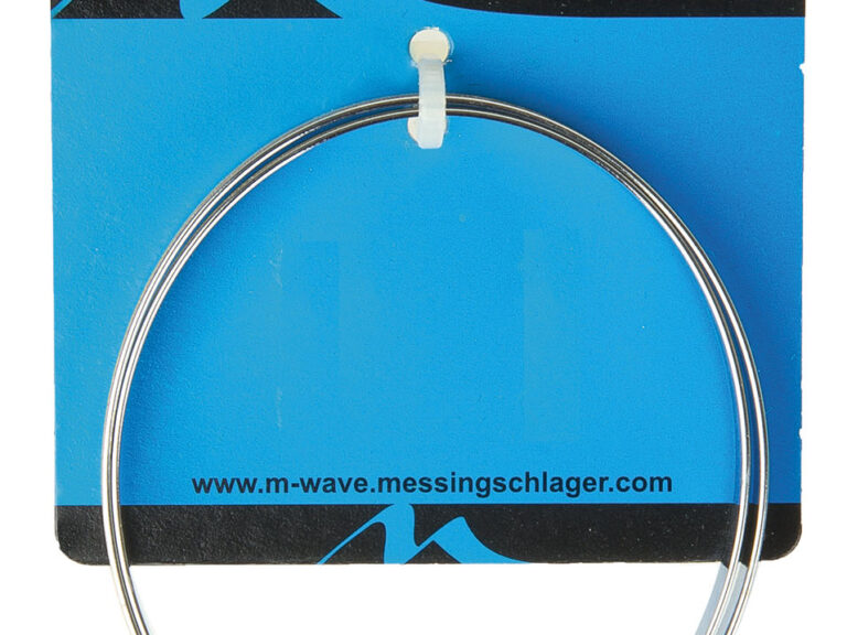 Broekklem chroom met reflectie (per set)