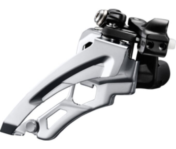 Voorderailleur 3 x 10-speed Shimano Deore FD-M612 -  side swing / lage klem - 40-42T
