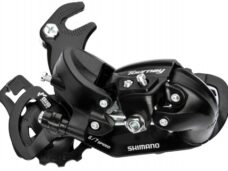 Achterderailleur 6/7-speed Shimano Tourney TY300 met haak (B-Type) - Zwart