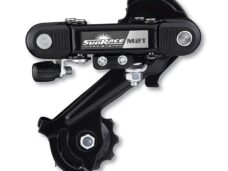 Achterderailleur 6/7-speed Sunrace RDM2T met korte kooi - directe montage (oog)