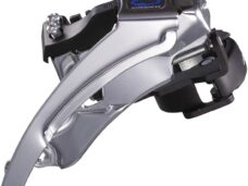 Voorderailleur 3 x 7/8-speed Shimano Altus M310 top swing / dual pull 40T - Zwart/Zilver