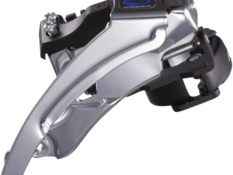Voorderailleur 3 x 7/8-speed Shimano Altus M310 top swing / dual pull 40T - Zwart/Zilver