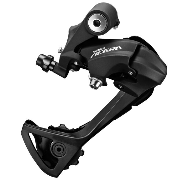 Achterderailleur 9 speed Shimano Acera T3000 SGS - zwart