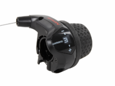 Draaiversteller 3 speed Shimano Nexus SL-3S41E met kabels - zwart (werkplaatsverpakking)