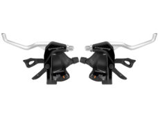 Manette de vitesses Sunrace 3 x 7 vitesses avec levier de frein - ensemble complet - noir