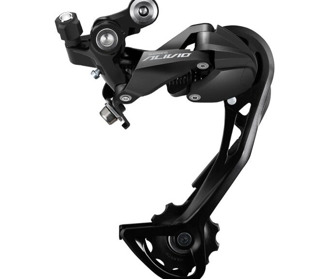 Achterderailleur 9-speed Shimano Alivio RD-M3100 met lange kooi - zwart