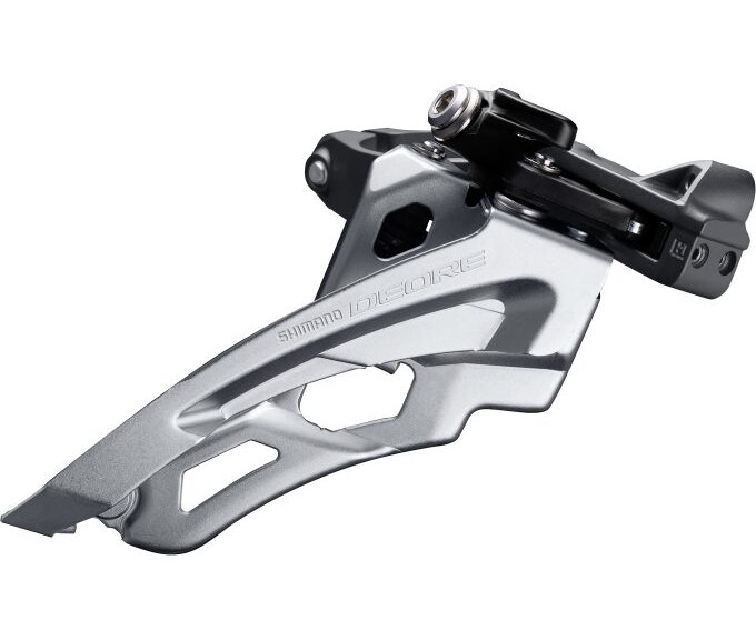 Voorderailleur 3 x 10-speed Shimano Deore FC-M6000 side swing - middelhoge klem - 40-42T - zwart