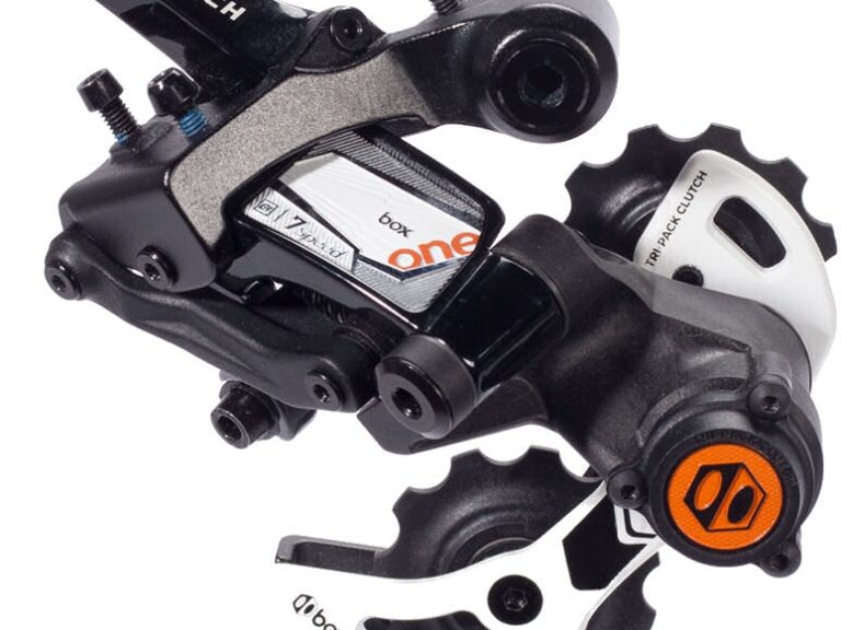 Achterderailleur "down-hill" 7-speed Box Components One met korte kooi - zwart