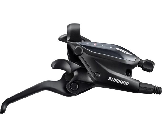 Versteller (rechts) met remhendel 9 speed Shimano ST-EF505 - 3 vingers - zwart