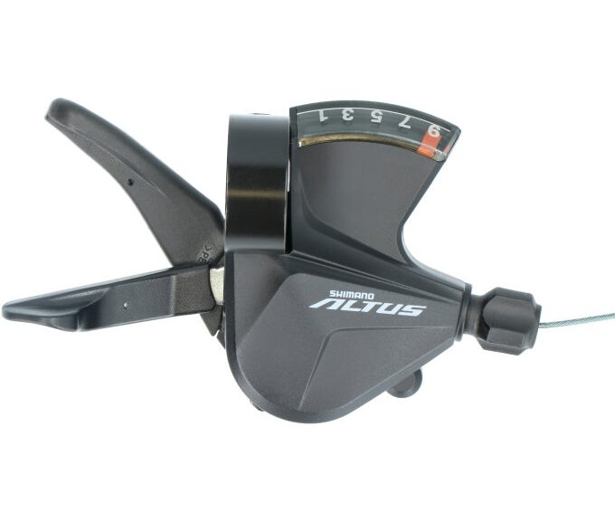 Versteller (rechts) 9 speed Shimano Altus SL-M2010 - zwart