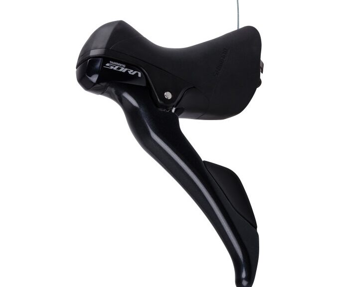 Versteller (links) met remhendel 2 speed Shimano Sora ST-R3000 - zwart