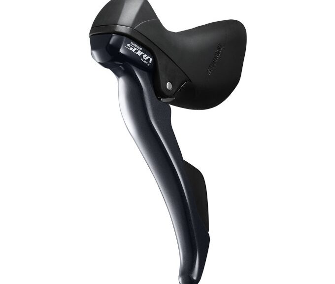 Versteller (links) met remhendel 3 speed Shimano Sora ST-R3030 - zwart