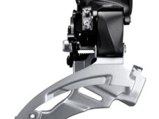 Voorderailleur 3 x 9-speed Shimano Altus FD-M2000 - top swing - dual pull - met hoge klem - 40T (63-66°) - Zwart/Zilver