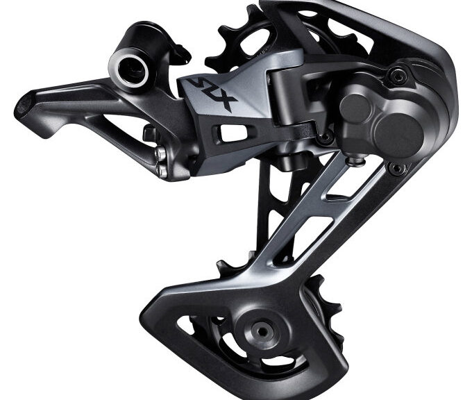 Achterderailleur 12-speed Shimano SLX M7100 SGS - direct mount - zwart