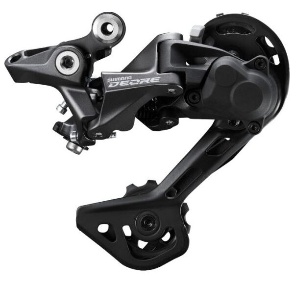 Achterderailleur 10/11-speed Shimano Deore M5120 SGS - directe montage - zwart (werkplaatsverpakking)