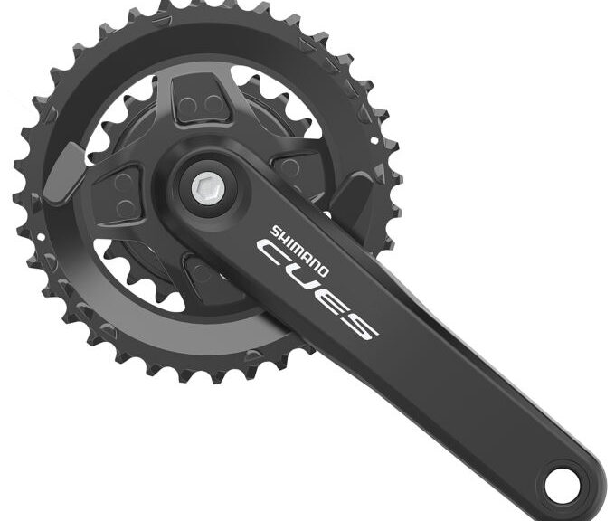 Crankstel 2 x 9/10/11 speed Shimano CUES FC-U4000 met 175 mm crankarm 36-22 tands (3mm opliggend)