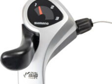 Versteller links 3 speed Shimano ST-TX50 - zwart/zilver