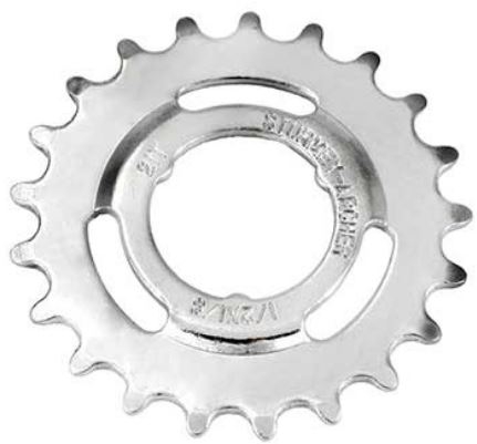 Tandwiel Sturmey Archer 16T - 3/32" vlak - verchroomd