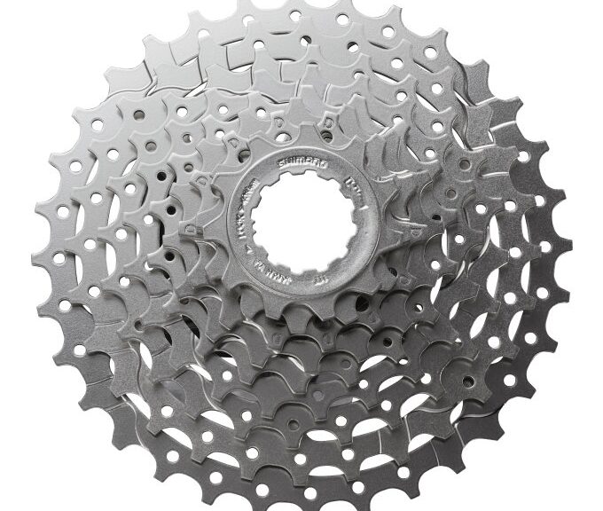 Cassette 9 speed Shimano Alivio CS-HG400 11-36T - zilver