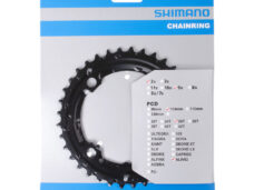 Kettingblad 36 tands Shimano Alivio FC-M4000 / FC-M4050  (AC) 9 speed - zwart