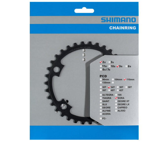Kettingblad 34T Shimano Sora FC-R3000 - 9 speed
