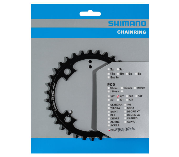 Kettingblad 34T Shimano Steps SM-CRE80 / SM-CRE80B - 11 speed