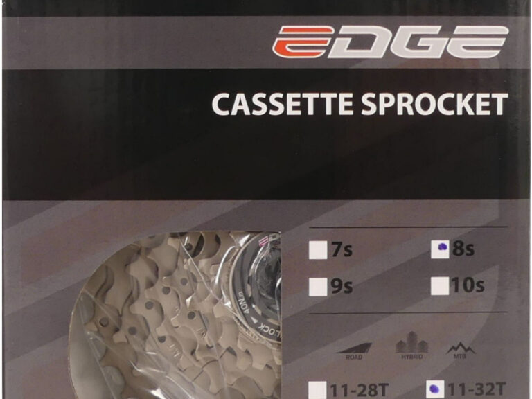 Cassette 8 speed Edge CS-M5008 11-32T - zilver
