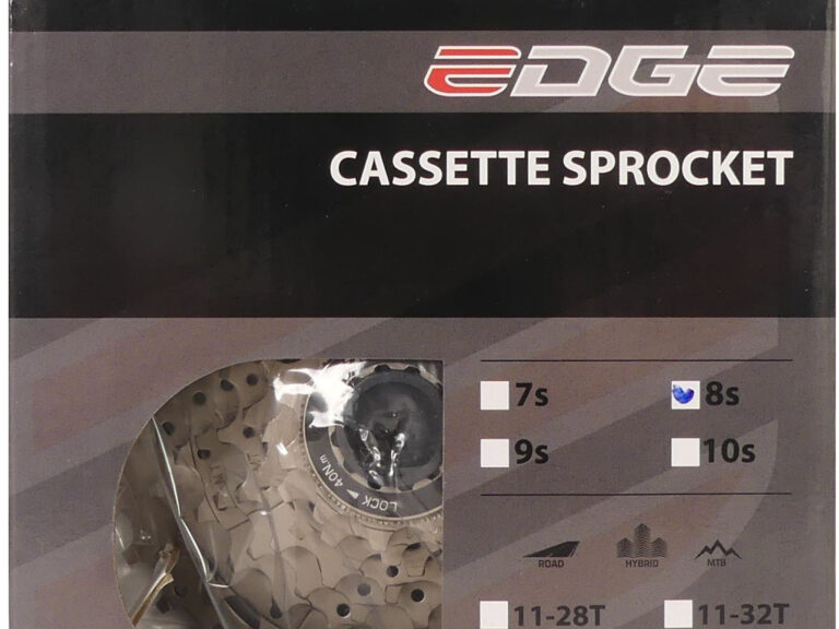 Cassette 8 speed Edge CS-M5008 11-34T - zilver