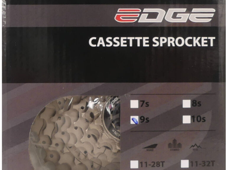 Cassette 9 speed Edge CS-M5009 11-34T - zilver