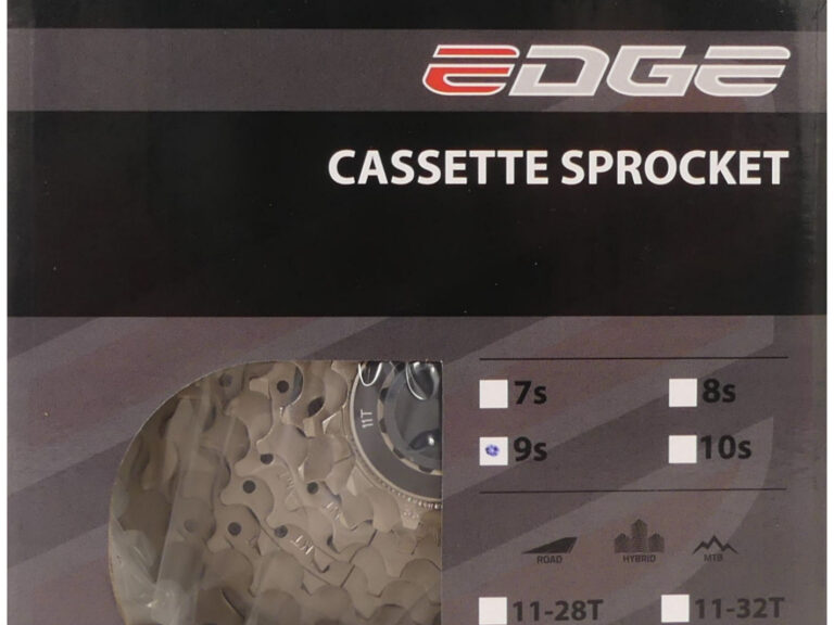 Cassette 9 speed Edge CS-M5009 11-36T - zilver