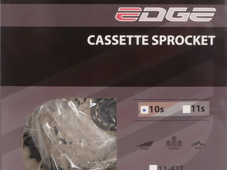 Cassette 10 speed Edge CS-M6010  11-46T -zilver/zwart