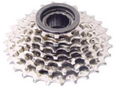 Freewheel 7 speed Sunrace MFM30 13-28 tands - chroom