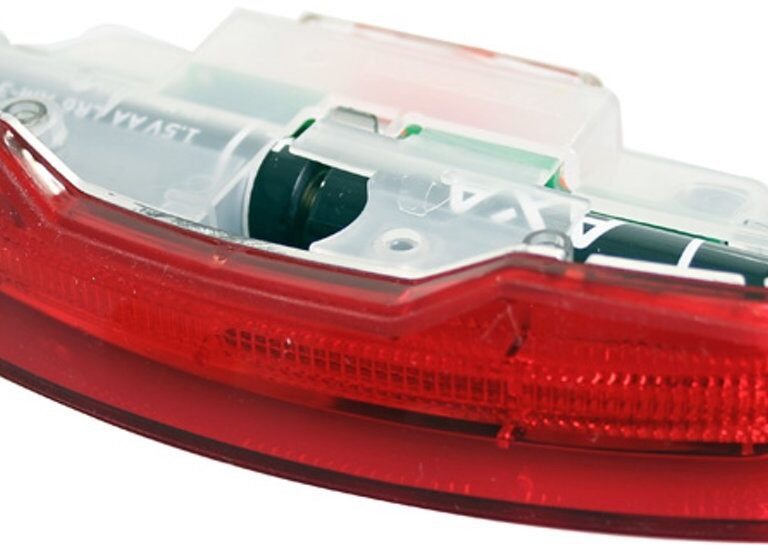 Achterlicht Gazelle Slim Vision batterij