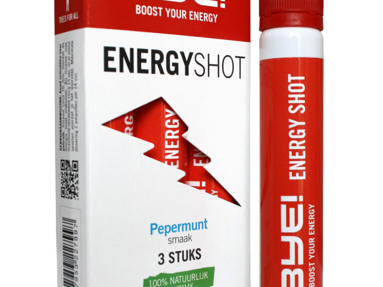 BYE! Energyshot pepermuntsmaak (3 ampullen)